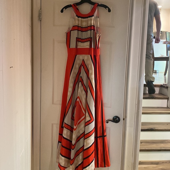 Eliza J Printed Halter Dress - Picture 3 of 5